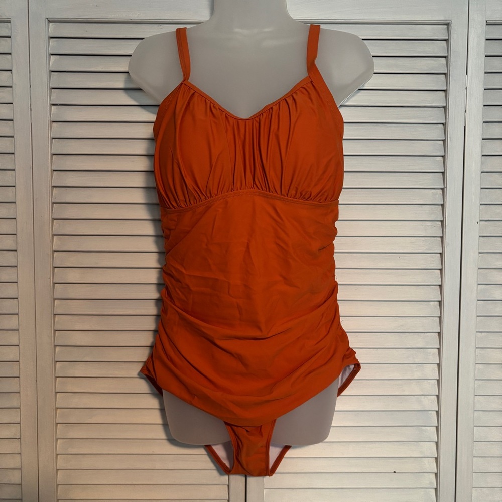 Aqua Eve Plus Size One Piece Swimsuit